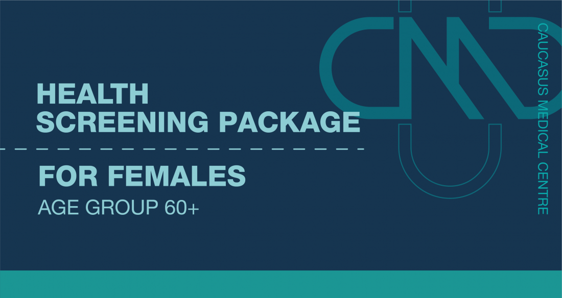 PREMIUM HEALTH SCREENING PACKAGE FOR FEMALES 60 AND OLDER